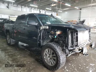 2018 Chevrolet Silverado 1500 LT with VIN 3GCUKREC3JG258674, listed as a Copart auction lot 87425324 with 142,796 mi miles and Salvage Title. Bid and sale history available at carsss.com. Image 4.