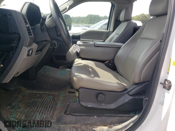 2020 Ford F-250 XL with VIN 1FTBF2A6XLED07138, listed as a Copart auction lot 65737244 with 43,718 mi miles and Salvage title. Bid and sale history available at DreamBid. Image 7.