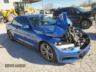 2014 BMW 4 Series 435i with VIN WBA3T3C57EJ876494, listed as a Copart auction lot 80781524 with 49,541 mi miles and Salvage title. Bid and sale history available at DreamBid. Image 4.