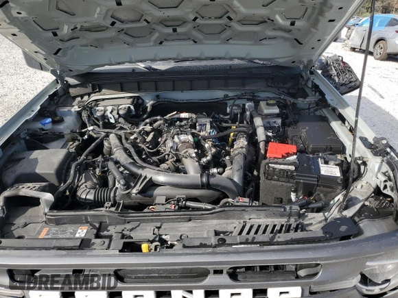 2023 Ford Bronco with VIN 1FMDE5CP0PLB54673, listed as a Copart auction lot 78474604 with 18,325 mi miles and Salvage title. Bid and sale history available at DreamBid. Image 12.