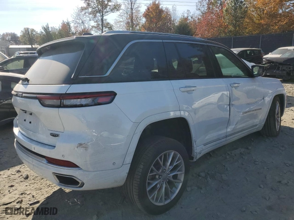 2023 Jeep Grand Cherokee Summit with VIN 1C4RJHEG4P8769069, listed as a Copart auction lot 78676844 with 17,909 mi miles and Salvage Title. Bid and sale history available at carsss.com. Image 3.
