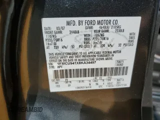 2008 Ford Escape Limited with VIN 1FMCU941X8KA34497, listed as a Copart auction lot 50418005 with 290,374 mi miles and Salvage Title. Bid and sale history available at carsss.com. Image 13.