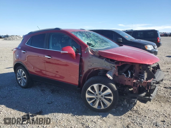 2019 Buick Encore Preferred with VIN KL4CJESB6KB806593, listed as a Copart auction lot 48883565 with 108,462 mi miles and Salvage Title. Bid and sale history available at DreamBid. Image 4.