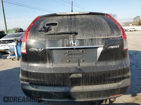2014 Honda CR-V EX with VIN 5J6RM4H57EL094221, listed as a Copart auction lot 75953894 with Not provided miles and Salvage title. Bid and sale history available at DreamBid. Image 6.