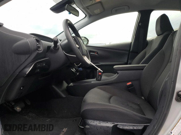 2017 Toyota Prius Two with VIN JTDKBRFUXH3029436, listed as a Copart auction lot 55909215 with 78,374 mi miles and Salvage Title. Bid and sale history available at DreamBid. Image 7.