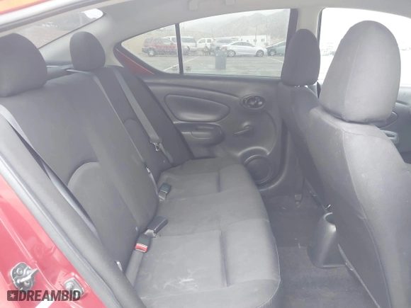 2019 Nissan Versa Sedan SV with VIN 3N1CN7AP4KL818505, listed as a IAAI auction lot 41537110 with 130,474 mi miles. Bid and sale history available at carsss.com. Image 8.