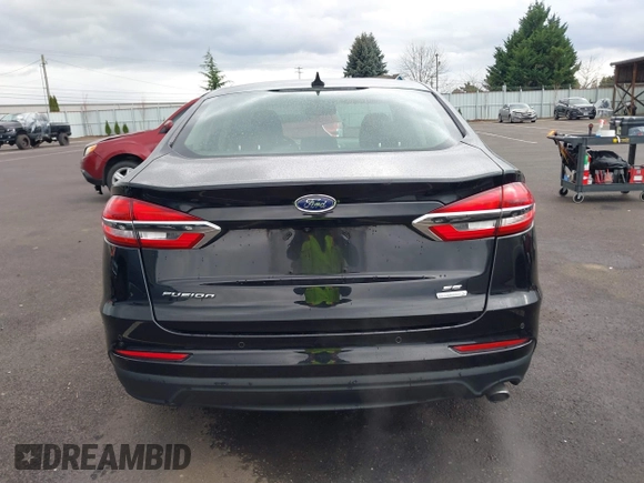 2019 Ford Fusion SE with VIN 3FA6P0HD8KR179507, listed as a IAAI auction lot 41701833 with 54,632 mi miles. Bid and sale history available at carsss.com. Image 17.
