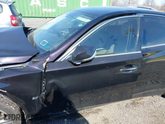 2014 Infiniti Q50 Premium with VIN JN1BV7AR0EM689783, listed as a IAAI auction lot 41661020 with 124,762 mi miles. Bid and sale history available at carsss.com. Image 18.