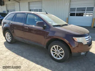 2009 Ford Edge SEL with VIN 2FMDK38C39BA55254, listed as a Copart auction lot 48774085 with 213,312 mi miles and Salvage Title. Bid and sale history available at carsss.com. Image 4.