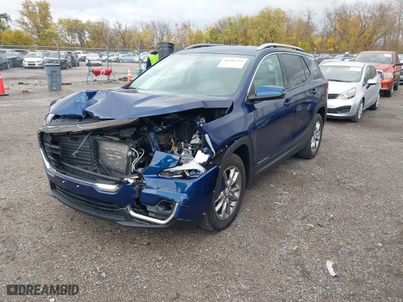 2022 GMC Terrain SLT with VIN 3GKALPEV1NL179642, listed as a IAAI auction lot 40784533 with 67,693 mi miles. Bid and sale history available at carsss.com. Image 17.