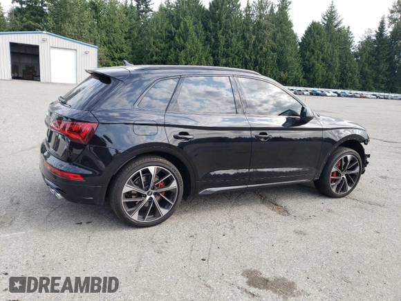 2021 Audi SQ5 Premium Plus with VIN WA1B4AFY0M2027218, listed as a Copart auction lot 67285314 with 35,310 mi miles and Salvage Title. Bid and sale history available at carsss.com. Image 3.
