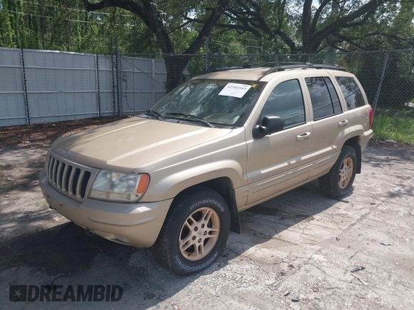1999 Jeep Grand Cherokee Limited with VIN 1J4GW68S3XC580949, listed as a IAAI auction lot 42502949 with 150,520 mi miles and . Bid and sale history available at DreamBid. Image 2.