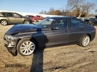2018 BMW 3 Series 320i xDrive with VIN WBA8A3C58JA491872, listed as a Copart auction lot 48252925 with 62,426 mi miles and Salvage Title. Bid and sale history available at carsss.com. Image 1.