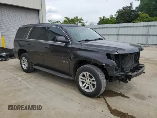 2015 Chevrolet Tahoe LS with VIN 1GNSCAKC8FR243239, listed as a Copart auction lot 53604445 with 155,881 mi miles and Salvage title. Bid and sale history available at DreamBid. Image 4.