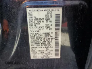 2006 Nissan Frontier SE z VIN 1N6AD07U56C416034, wystawiony jako Copart lot #52199565 z przebiegiem 182 509 mil mil oraz Szkoda całkowita • Salvage title. Historia ofert i sprzedaży dostępna na DreamBid. Obrazek 12.