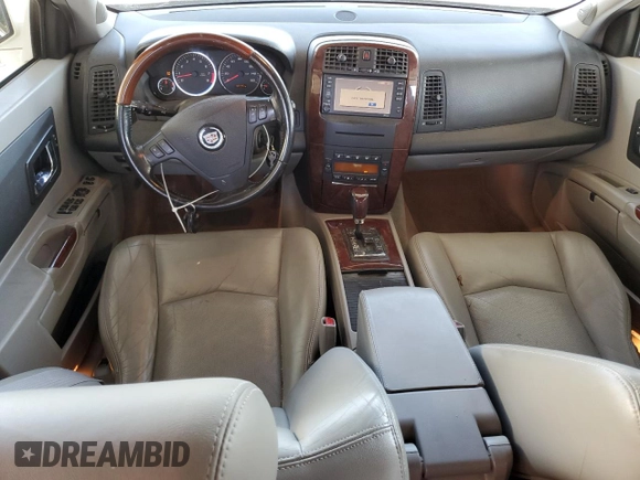 2005 Cadillac SRX with VIN 1GYEE63A850192171, listed as a Copart auction lot 43454915 with 130,200 mi miles and Clean Title. Bid and sale history available at carsss.com. Image 8.