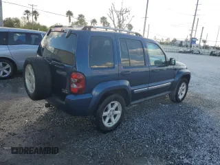 2005 Jeep Liberty Limited with VIN 1J4GK58K95W633445, listed as a Copart auction lot 86104754 with 149,972 mi miles and Salvage Title. Bid and sale history available at carsss.com. Image 3.