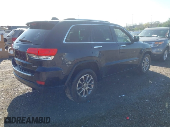 2014 Jeep Grand Cherokee Limited with VIN 1C4RJFBG2EC241307, listed as a IAAI auction lot 41975320 with 210,482 mi miles. Bid and sale history available at carsss.com. Image 4.