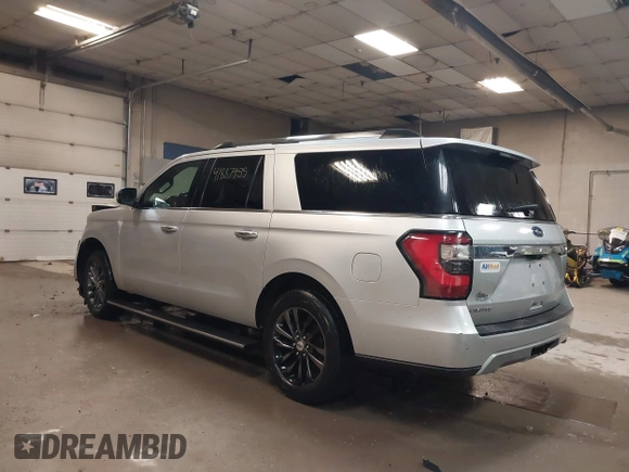 2019 Ford Expedition Max Limited z VIN 1FMJK2AT8KEA38399, wystawiony jako IAAI lot #41887955 z przebiegiem 108 631 mil mil oraz . Historia ofert i sprzedaży dostępna na DreamBid. Obrazek 3.