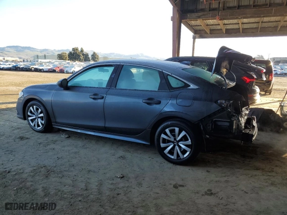 2023 Honda Civic Sedan LX with VIN 2HGFE2F23PH561168, listed as a Copart auction lot 44464015 with 19,538 mi miles and Salvage Title. Bid and sale history available at carsss.com. Image 2.