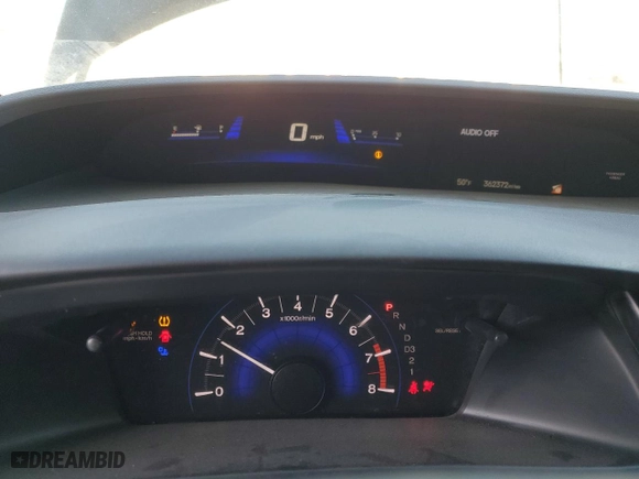 2013 Honda Civic Sdn LX with VIN 19XFB2F5XDE228412, listed as a Copart auction lot 52448675 with 362,372 mi miles and Clean Title. Bid and sale history available at carsss.com. Image 9.
