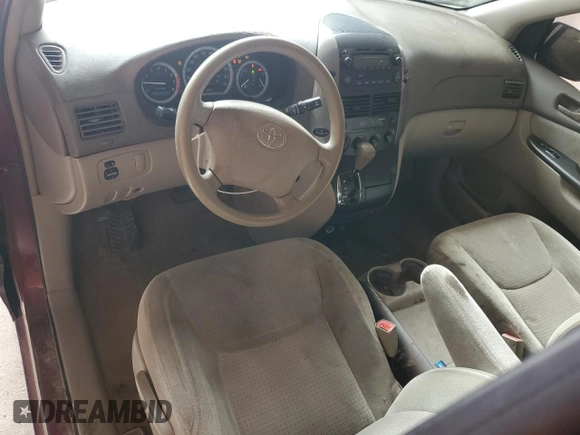 2009 Toyota Sienna CE with VIN 5TDZK23C99S236823, listed as a Copart auction lot 53504345 with 246,402 mi miles and Clean Title. Bid and sale history available at DreamBid. Image 8.