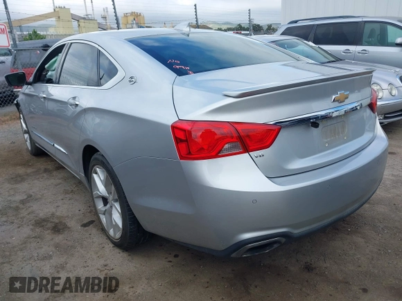 2015 Chevrolet Impala LTZ with VIN 2G1165S32F9289171, listed as a IAAI auction lot 42072817 with 70,748 mi miles and . Bid and sale history available at DreamBid. Image 3.