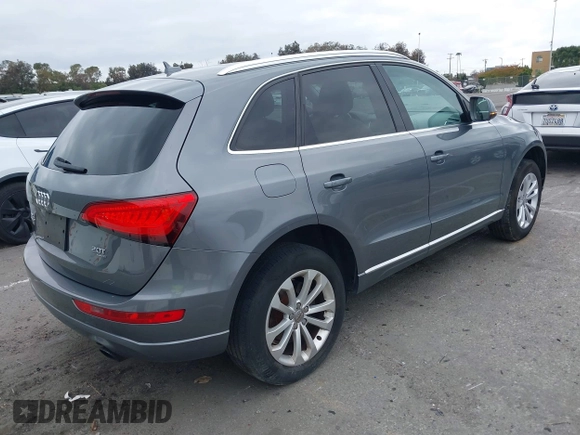 2013 Audi Q5 Premium Plus with VIN WA1LFAFP2DA058160, listed as a IAAI auction lot 42120166 with 111,015 mi miles. Bid and sale history available at carsss.com. Image 4.