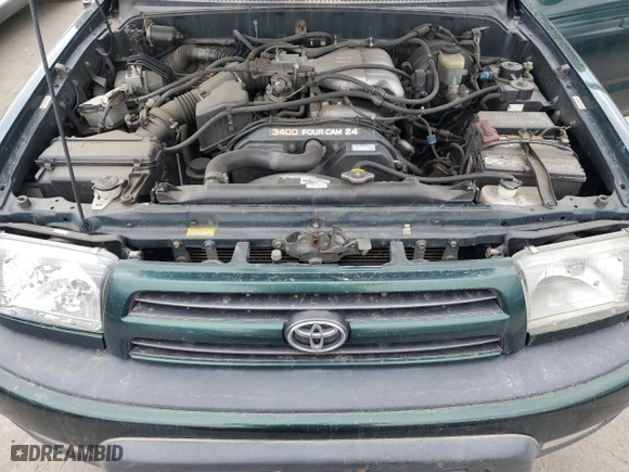 1999 Toyota 4Runner SR5 with VIN JT3HN86R9X0250487, listed as a Copart auction lot 49077965 with 221,954 mi miles and Salvage Title. Bid and sale history available at carsss.com. Image 12.