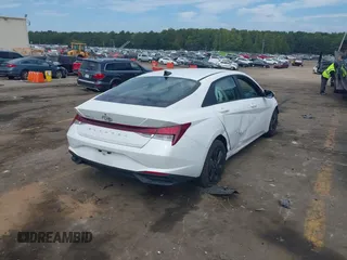 2021 Hyundai Elantra SEL with VIN 5NPLS4AG4MH016673, listed as a IAAI auction lot 40142092 with 50,088 mi miles. Bid and sale history available at carsss.com. Image 4.