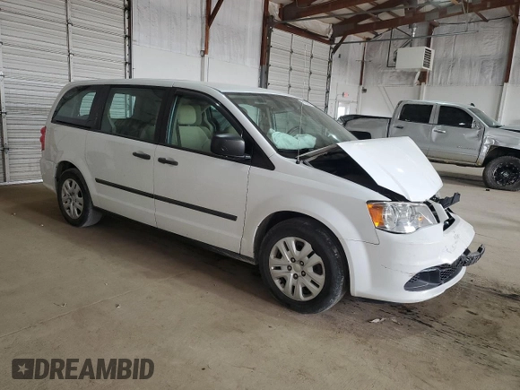 2015 Dodge Grand Caravan SE with VIN 2C4RDGBG0FR557536, listed as a Copart auction lot 48735265 with 81,076 mi miles and Salvage Title. Bid and sale history available at DreamBid. Image 4.