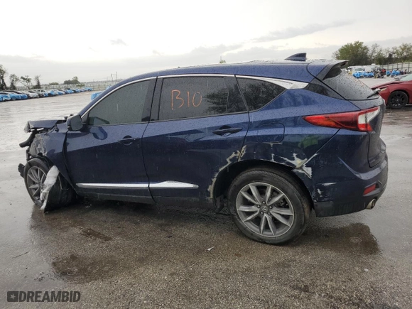 2021 Acura RDX w/Technology Package with VIN 5J8TC1H56ML011195, listed as a Copart auction lot 48973105 with 125,287 mi miles and Non Repairable. Bid and sale history available at carsss.com. Image 2.