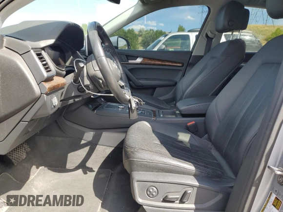 2018 Audi Q5 Premium with VIN WA1ANAFYXJ2155647, listed as a Copart auction lot 64397905 with 87,540 mi miles and Salvage title. Bid and sale history available at DreamBid. Image 7.
