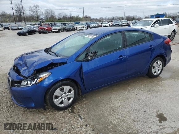 2018 Kia Forte LX with VIN 3KPFK4A73JE165959, listed as a Copart auction lot 51237265 with 115,064 mi miles and Salvage Title. Bid and sale history available at carsss.com. Image 1.