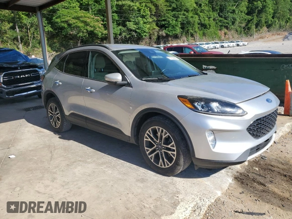 2020 Ford Escape SEL with VIN 1FMCU0H60LUC61177, listed as a Copart auction lot 57350665 with 74,859 mi miles and Salvage title. Bid and sale history available at DreamBid. Image 4.