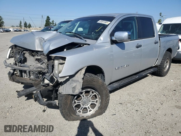 2008 Nissan Titan XE с VIN 1N6AA07D38N358652, выставлен на аукционе Copart как лот 52001585 с пробегом Не указан миль и Списание • Salvage title. История ставок и продаж доступна на DreamBid. Изображение 1.