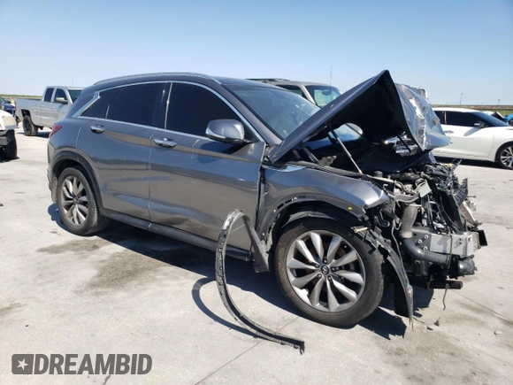2019 Infiniti QX50 Luxe с VIN 3PCAJ5M1XKF137050, выставлен на аукционе Copart как лот 52307775 с пробегом Не указан миль и Списание • Salvage title. История ставок и продаж доступна на DreamBid. Изображение 4.