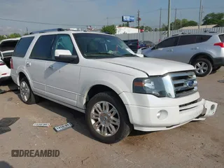 2011 Ford Expedition Limited with VIN 1FMJU1K55BEF47564, listed as a IAAI auction lot 42032895 with Not provided miles and . Bid and sale history available at DreamBid. Image 1.