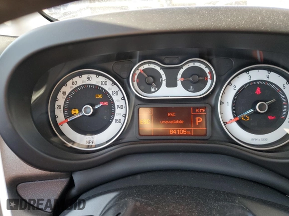 2016 FIAT 500L Trekking with VIN ZFBCFADH1GZ037598, listed as a Copart auction lot 42458725 with 84,105 mi miles and Salvage Title. Bid and sale history available at carsss.com. Image 9.