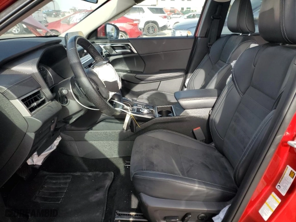 2023 Mitsubishi Outlander SE with VIN JA4J3UA82PZ056982, listed as a Copart auction lot 48253215 with 28,436 mi miles and Salvage Title. Bid and sale history available at carsss.com. Image 7.