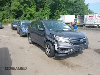 2016 Honda CR-V LX with VIN 2HKRM4H36GH659845, listed as a IAAI auction lot 39713978 with 84,757 mi miles. Bid and sale history available at carsss.com. Image 1.