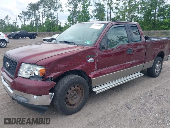 2005 Ford F-150 STX z VIN 1FTRX12W35NB25224, wystawiony jako IAAI lot #42224219 z przebiegiem 152 272 mil mil oraz . Historia ofert i sprzedaży dostępna na DreamBid. Obrazek 6.