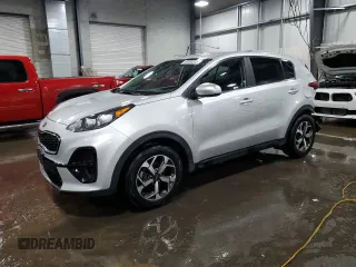 2022 Kia Sportage LX with VIN KNDPM3AC5N7017811, listed as a Copart auction lot 49090305 with 40,751 mi miles and Salvage Title. Bid and sale history available at carsss.com. Image 1.