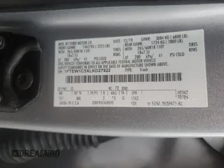 2020 Ford F-150 XL with VIN 1FTEW1C5XLKD27922, listed as a Copart auction lot 44441255 with 106,792 mi miles and Salvage Title. Bid and sale history available at carsss.com. Image 12.