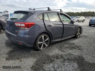 2017 Subaru Impreza Sport with VIN 4S3GTAL60H1737197, listed as a Copart auction lot 74108664 with 0 mi miles and Salvage Title. Bid and sale history available at carsss.com. Image 3.