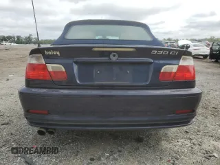 2003 BMW 3 Series 330Ci with VIN WBABS534X3JU96967, listed as a Copart auction lot 64602915 with 178,284 mi miles and Salvage title. Bid and sale history available at DreamBid. Image 6.