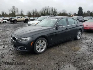2017 BMW 3 Series 330e iPerformance with VIN WBA8E1C33HA029236, listed as a Copart auction lot 45122765 with 157,634 mi miles and Clean Title. Bid and sale history available at carsss.com. Image 1.