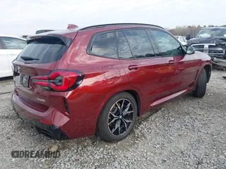 2023 BMW X3 M40i with VIN 5UX83DP08P9N81405, listed as a IAAI auction lot 41853811 with 45,937 mi miles and . Bid and sale history available at DreamBid. Image 4.