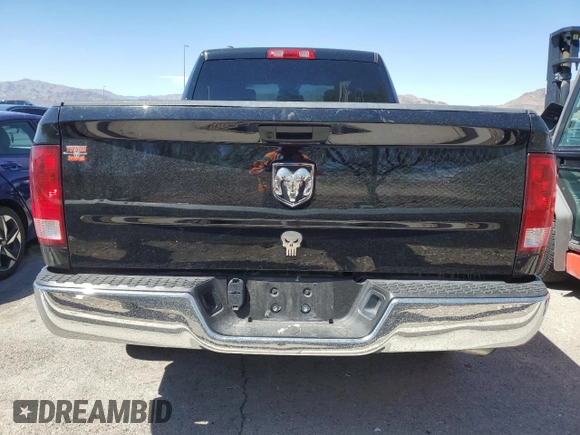 2022 Ram 1500 Tradesman with VIN 1C6RR6FG7NS154972, listed as a Copart auction lot 49176005 with 35,662 mi miles and Salvage title. Bid and sale history available at DreamBid. Image 6.