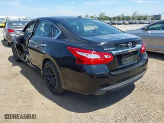 2017 Nissan Altima 2.5 SR with VIN 1N4AL3AP9HC151928, listed as a IAAI auction lot 42020334 with 136,101 mi miles. Bid and sale history available at carsss.com. Image 3.